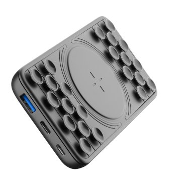 Cellularline OCTOPUS Wireless Power Bank 10000 - Power Delivery Caricabatterie portatile con carica Wireless