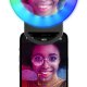 Tech Pop Selfie Ring Pocket Multicolor - Universale Anello led a clip con modalità RGB a luminosità regolabile e specchio integrato. 2