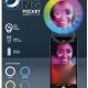 Tech Pop Selfie Ring Pocket Multicolor - Universale Anello led a clip con modalità RGB a luminosità regolabile e specchio integrato. 7