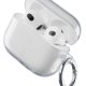 Cellularline Clear - AirPods 3 Custodia trasparente per AirPods in gomma con gancio. 2