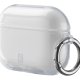 Cellularline Clear - AirPods 3 Custodia trasparente per AirPods in gomma con gancio. 3