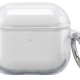 Cellularline Clear - AirPods 3 Custodia trasparente per AirPods in gomma con gancio. 4
