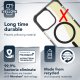 Cellularline Tetra Force Strong Guard Mag - iPhone 14 Pro Max Custodia ultra protettiva, anti-shock compatibile con ecosistema Apple Magsafe 7