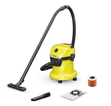 Kärcher WD 3 V-15/4/20 15 L Aspiratore a cilindro Secco e bagnato 1000 W Sacchetto per la polvere