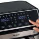 Ariete 4625 Friggitrice ad aria 9L, 2100W, Capacità 9L, Doppio cestello, Capacità di cottura 3,6kg, 11 programmi preimpostati, Funzione Max Crisp, Temperatura fino a 200°C, Cestello antiaderente con g 5