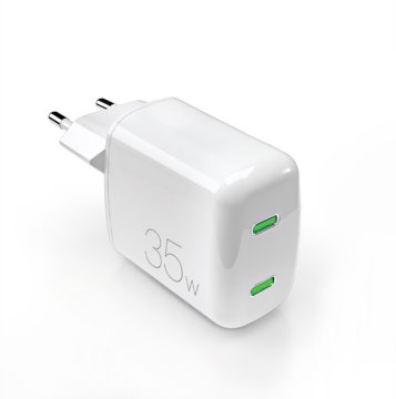 PURO PUFCUSBCC35WGWHI Computer portatile, Smartphone, Tablet Bianco AC Ricarica rapida Interno