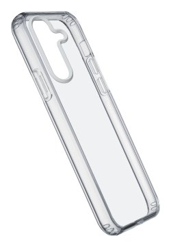 Cellularline Clear Strong - Galaxy S24 Custodia rigida con bordi in gomma