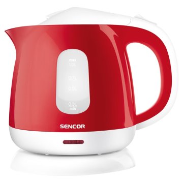 Sencor SWK 1014RD bollitore elettrico 1 L 1100 W Rosso