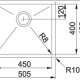 Franke PEX 210-51 Lavello montato su piano Rettangolare Stainless steel 3