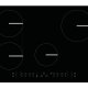 Franke FSM 804 I B BK Nero Da incasso 77 cm Piano cottura a induzione 4 Fornello(i) 2