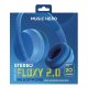 SBS Floxy 2.0 Auricolare Wireless A Padiglione Musica e Chiamate USB tipo-C Bluetooth Blu 4