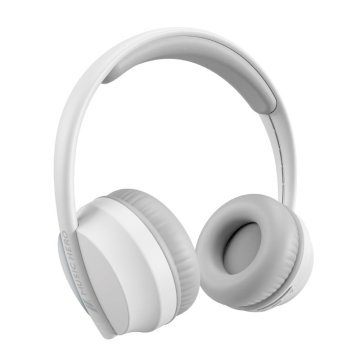 CUFFIA WIRELESS CONTROLLI INTEGRATI C/MIC. BIANCO