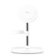 PURO PUFCCSQIMAG2WHI Caricabatterie per dispositivi mobili Auricolare, Smartphone, Orologio intelligente Bianco Batteria Carica wireless Ricarica rapida Interno 2