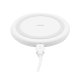 PURO PUFCCSQI10W2WHI Caricabatterie per dispositivi mobili Smartphone, Orologio intelligente Bianco USB Carica wireless Interno 6