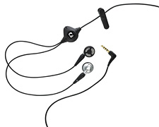 BlackBerry Stereo Headset Auricolare Cablato Musica e Chiamate Nero