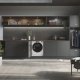 Haier HWDQ90B416FWB lavasciuga Da incasso Caricamento frontale Bianco D 6