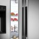 Haier SBS 90 Serie 5 HSW79F18CIMM frigorifero side-by-side Libera installazione 601 L C Platino, Acciaio inox 16