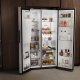 Haier SBS 90 Serie 5 HSW79F18CIMM frigorifero side-by-side Libera installazione 601 L C Platino, Acciaio inox 25