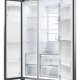 Haier SBS 90 Serie 5 HSW79F18CIMM frigorifero side-by-side Libera installazione 601 L C Platino, Acciaio inox 7