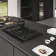 Haier Series 6 HAHG7W5HEB Nero Da incasso 74.5 cm Gas 5 Fornello(i) 6