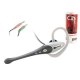 Keyteck MHK-61 cuffia e auricolare Cablato A clip Musica e Chiamate 2