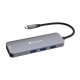 Verbatim CMH-08 USB tipo-C 5000 Mbit/s Argento 3