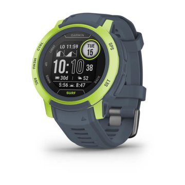 Garmin Instinct 2 Surf Edition 2,29 cm (0.9") MIP 45 mm Digitale 176 x 176 Pixel Verde, Grigio GPS (satellitare)