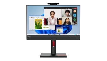 Lenovo ThinkCentre Tiny-In-One 24 Gen 5 LED display 60,5 cm (23.8") 1920 x 1080 Pixel Full HD Touch screen Nero