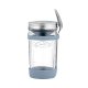 Kilner All In 1 Food To Go Jar Set Rotondo Barattolo 0,5 L Grigio, Argento, Trasparente 1 pz 2