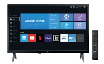 TELE System SMART24 LS2 A11 59,9 cm (23.6") HD Smart TV Wi-Fi Nero 180 cd/m²
