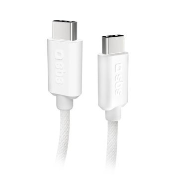 SBS TECABLETISSUETCCG cavo USB USB 2.0 1,5 m USB C Bianco