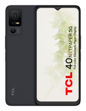 TCL 40 NXTPAPER 5G 16,8 cm (6.6") Dual SIM ibrida Android 13 USB tipo-C 6 GB 256 GB 5000 mAh Nero