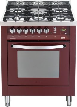 Lofra PR76MFT/C Cucina Elettrico Gas Borgogna