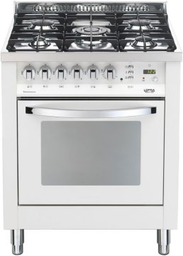 Lofra PBP76GVT/C Cucina Electric,Natural gas Gas Bianco