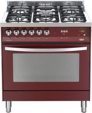 Lofra PRG86GVT/C Cucina Electric,Natural gas Gas Borgogna