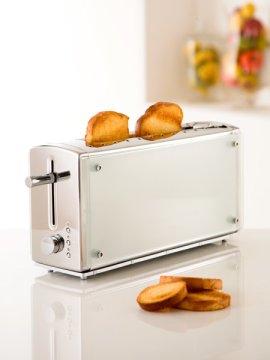 BRANDANI 57761 tostapane 1 fetta/e Acciaio inox