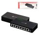 Keyteck NET-8P switch di rete Non gestito Nero 2