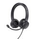 Trust HS-150 Auricolare Cablato A Padiglione Ufficio Nero 2