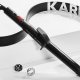 Rowenta X KARL LAGERFELD CF321L Ferro per ricci Caldo Nero, Rosso 47 W 1,8 m 4