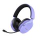 Trust GXT 491P FAYZO Auricolare Con cavo e senza cavo A Padiglione Gaming USB tipo A Bluetooth Nero, Viola 3