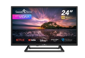 Smart-Tech 24HV10T3 TV 61 cm (24") HD Smart TV Wi-Fi Nero 180 cd/m²