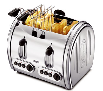 Princess 142388 4 fetta/e 1500 W Cromo