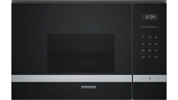 Siemens iQ500 BE525LMS0 forno a microonde Da incasso Microonde combinato 20 L 800 W Nero, Acciaio inossidabile