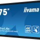 iiyama TE7514MIS-B1AG visualizzatore di messaggi Pannello piatto interattivo 190,5 cm (75