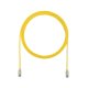 Panduit UTP, Cat6, 2m cavo di rete Giallo U/UTP (UTP) 2