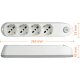 bticino Poker prolunghe e multiple 1,5 m 4 presa(e) AC Interno Bianco 6