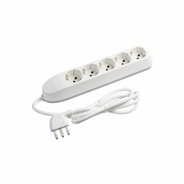 bticino 3685D prolunghe e multiple 1,5 m 5 presa(e) AC Interno Bianco