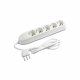 bticino 3685D prolunghe e multiple 1,5 m 5 presa(e) AC Interno Bianco 2
