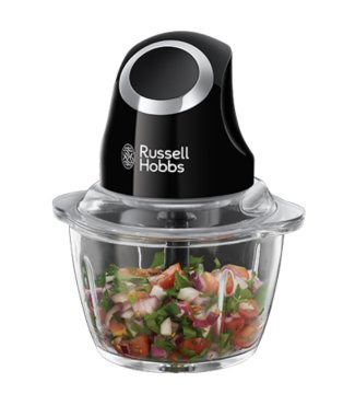 Russell Hobbs 24662-56 tritaverdure elettrico 0,5 L 200 W Nero, Trasparente