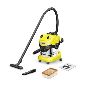 Kärcher WD 4 S V-20/5/22 20 L Aspiratore a cilindro Secco e bagnato 1000 W Senza sacchetto
